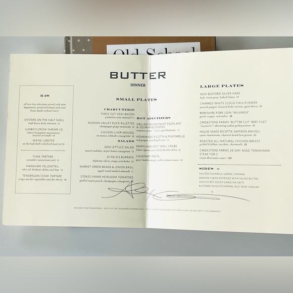 Alex Guarnaschelli Cookbook, SIGNED BOOK & MENU, Alex authentic signature book💯 - Picture 8 of 15